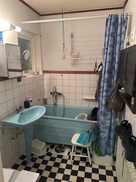 Badrummet före renoveringen